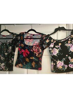 Floral Print Women's Tops bundle